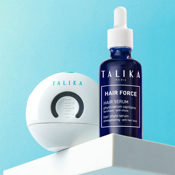 Talika Hair Force lot 2 pièces sérum capillaire antichute + dispositif peigne LED