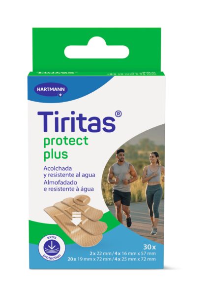 Hartmann Protect Plus tiritas adhesivas surtidas resistentes al agua 30 unidades