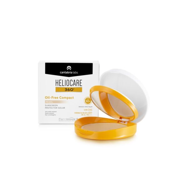 Heliocare 360º Kompakt Gesichtsöl-frei Color Pearl SPF 50+ 10 g