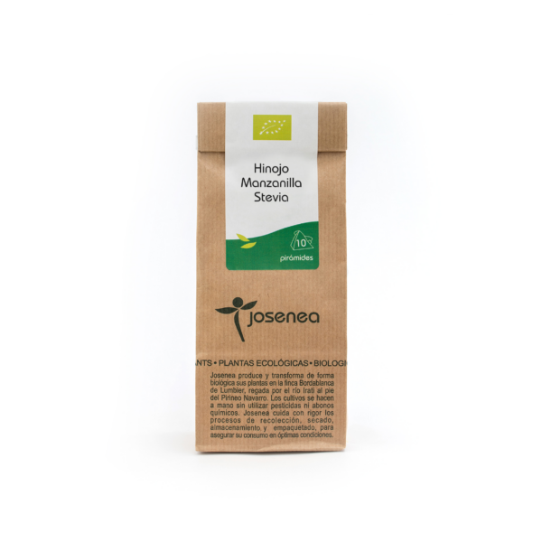 Josenéa Infusión Bio de Hinojo, Manzanilla y Stevia