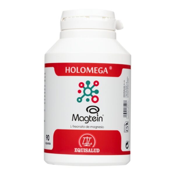Equisalud Holomega Magtein L-Magnesium-Treionat 60 vegane Kapseln