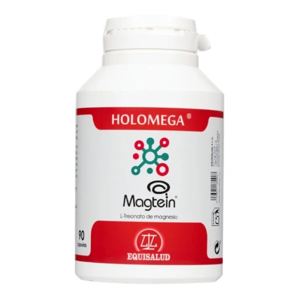Equisalud Holomega Magtein L-treonat av magnesium 60 vegetabiliska kapslar