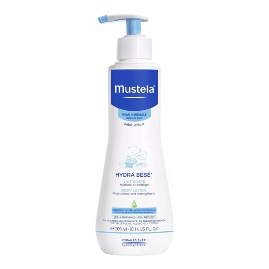 Hydra Bébé feuchtigkeitsspendende Körpermilch für Baby 300 ml