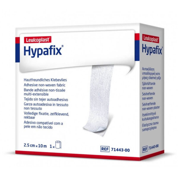 Hypafix gasa adhesiva para fijación de apósitos 2,5 cm x 10 m