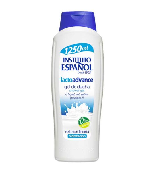 Instituto Español Gel di Latte Lactoadvance 0% Gel da Doccia 1250 ml