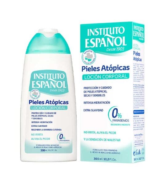Instituto Español Kropsmælk til atopisk hud, fugtgivende 300 ml