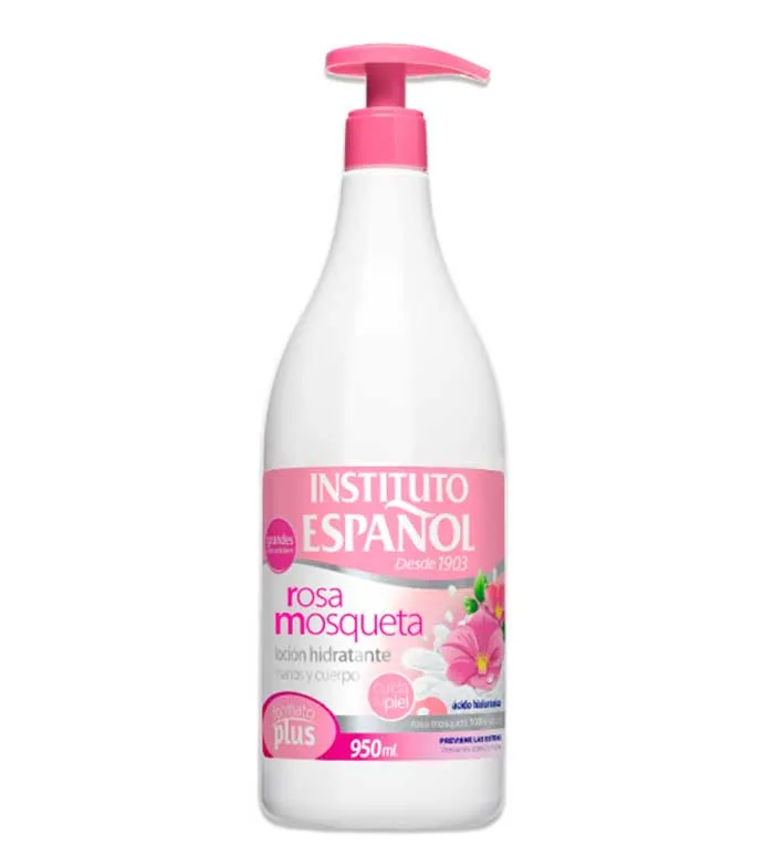 Instituto Español Loción Corporal Rosa Mosqueta con Dosificador 950 ml