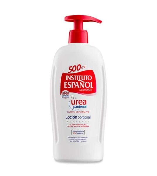 Instituto Español Körperlotion Urea 5% und Panthenol 500 ml Spender