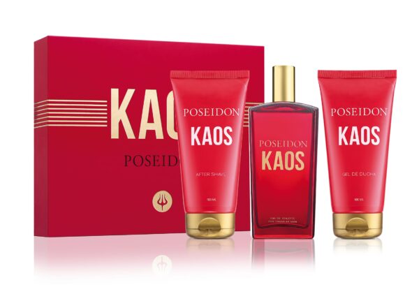 Instituto Español Poseidon Kaos Gift Set EDT 150ml + Dopobarba 150ml + Gel doccia 150ml