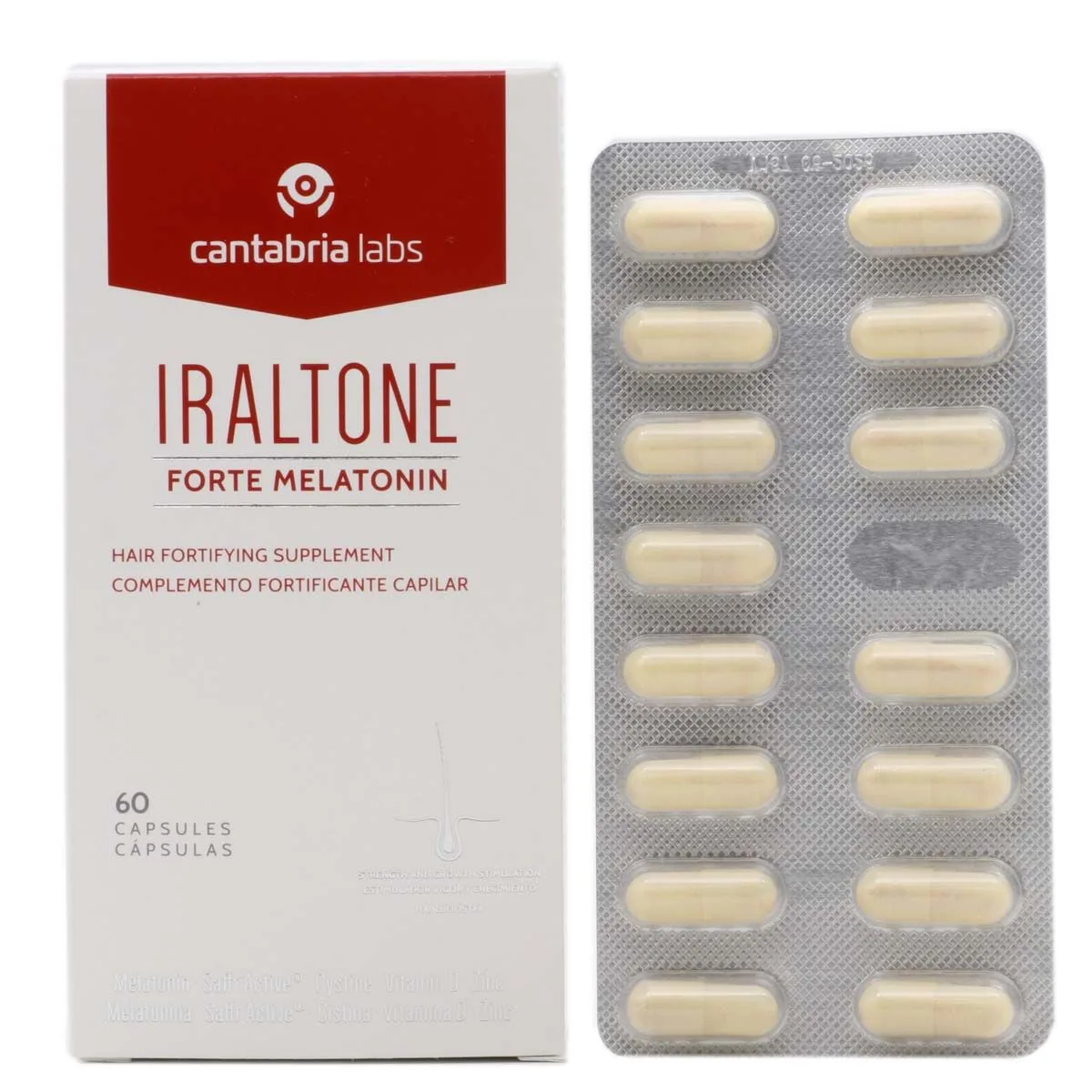 Iraltone Forte Melatonina suplement diety z melatoniną 60 kapsułek