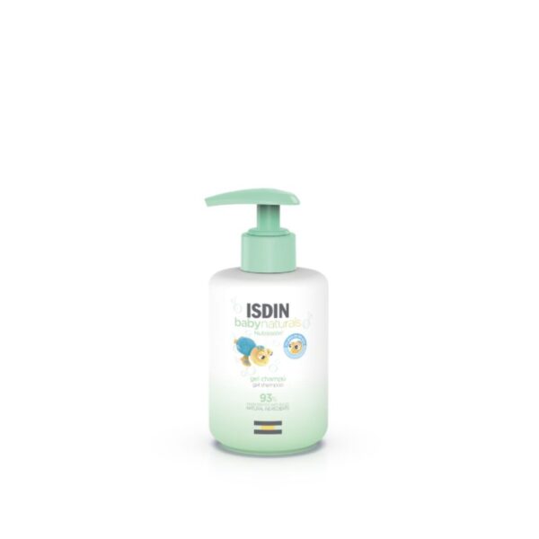 Isdin Baby Naturals gel champú suave bebé cuerpo y cabello 200 ml