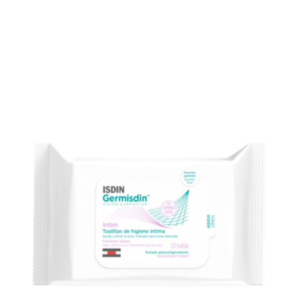Isdin Germisdin Feuchttücher Intimhygiene 20 Einheiten