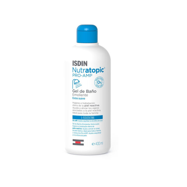 ISDIN Nutratopic Pro-AMP badgel voor atopische huid 400 ml