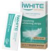 iWhite bandes blanchissantes dentaires solubles, traitement à domicile, boîte 28 bandes