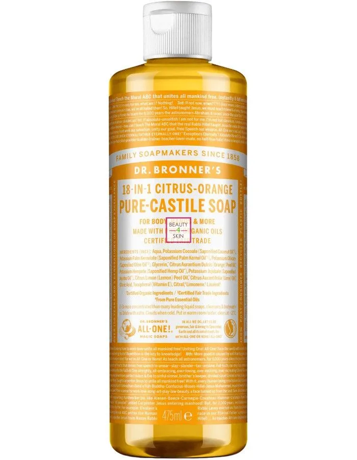 DR Bronners Zitronenflüssigseife 475 ml