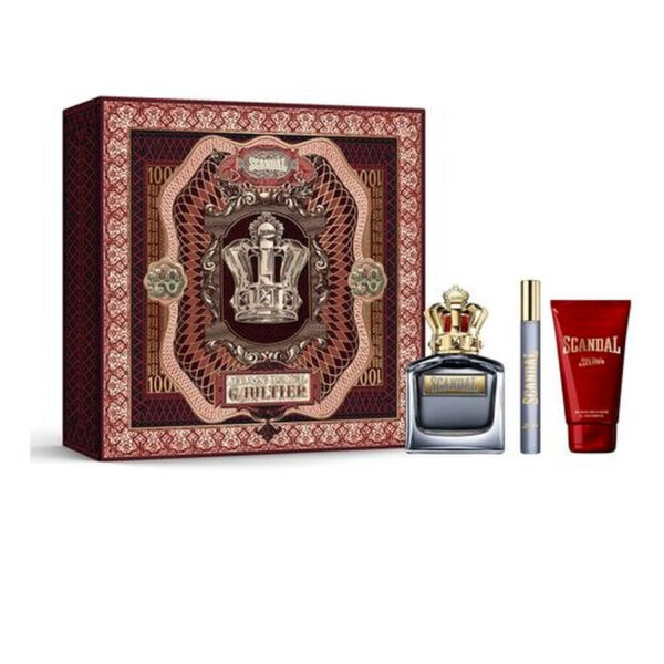Jean Paul Gaultier Scandal Per Uomo EDT 100 ml + gel 75 ml + EDT 10 ml