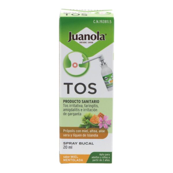 Juanola Spray Orale Tosse e Irritazione della Gola 20 ml