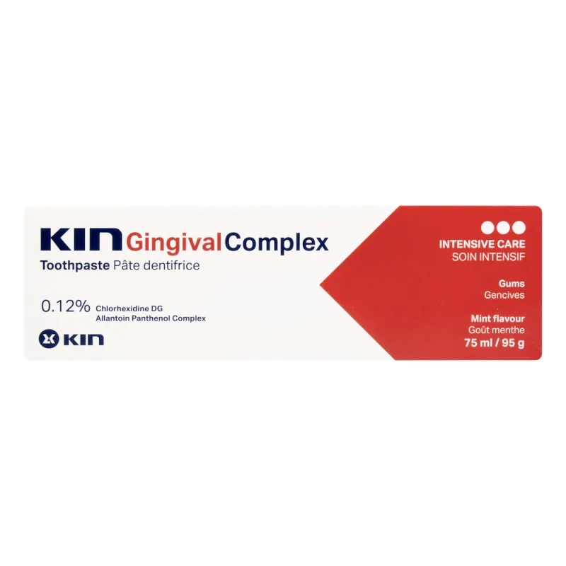 Kin Gingival Zahnpasta für empfindliches Zahnfleisch Tube 75 ml