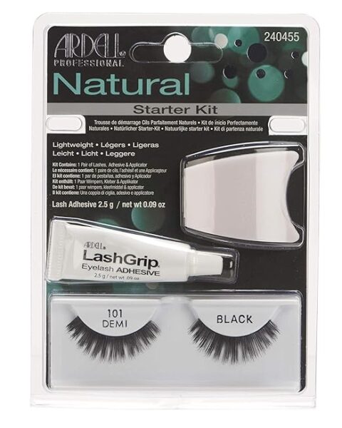 Kit de inicio pestañas postizas Ardell Fashion Lash 101 con adhesivo y aplicador