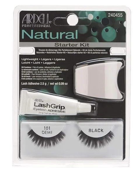Kit de inicio pestañas postizas Ardell Fashion Lash 101 con adhesivo y aplicador