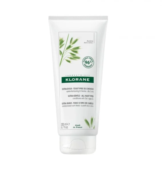 Klorane baume après-shampooing lait d'avoine 200 ml