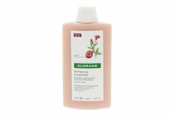 Klorane shampooing à la grenade pour cheveux colorés 400 ml