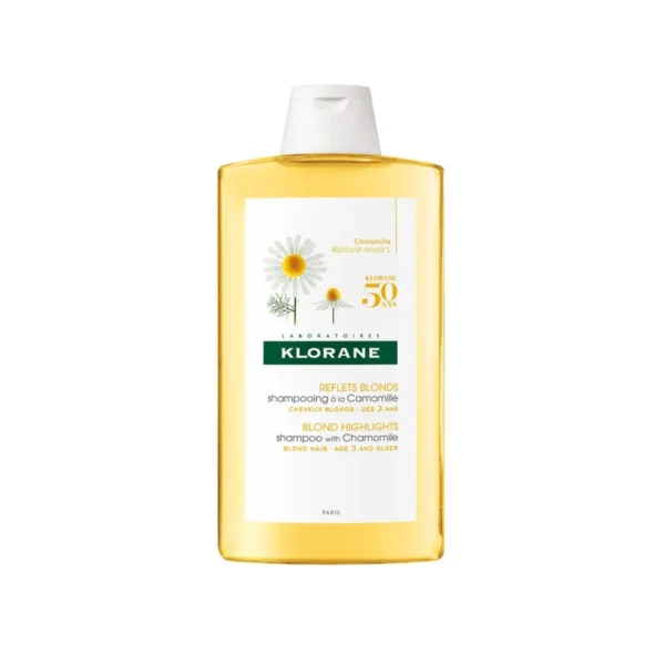 Klorane Champú Camomila Cabello Rubio Pack Ahorro 400 ml x 2