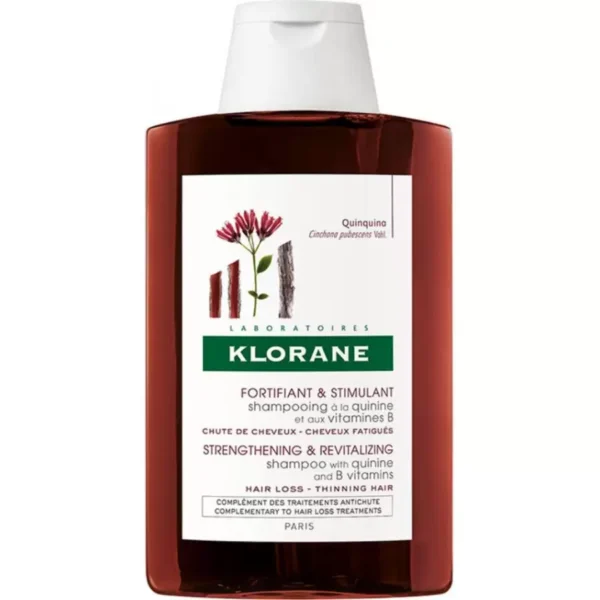 Klorane shampooing fortifiant avec quinine et edelweiss bio 200 ml