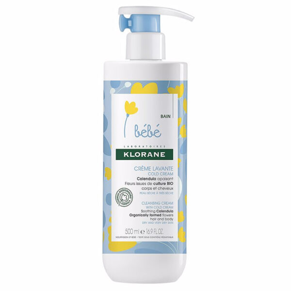 Klorane κρέμα πλύσης 500 ml