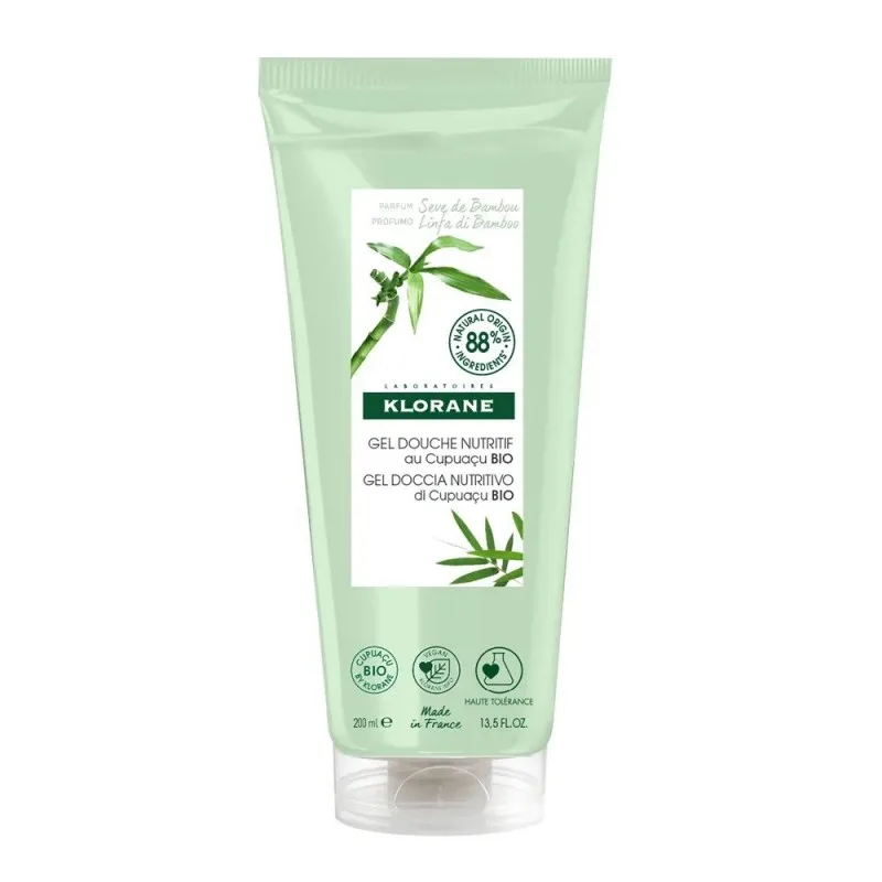 Klorane Gel de Ducha Nutritivo com Seiva de Bambu 200 ml