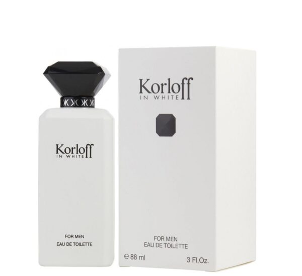 Korloff In White Eau de Toilette per uomo 88 ml