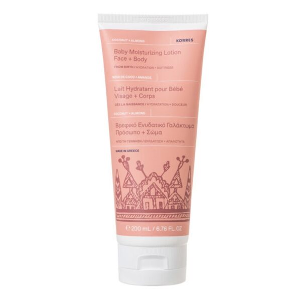 Korres Leche Corporal Bebé Coco y Almendra 200 ml