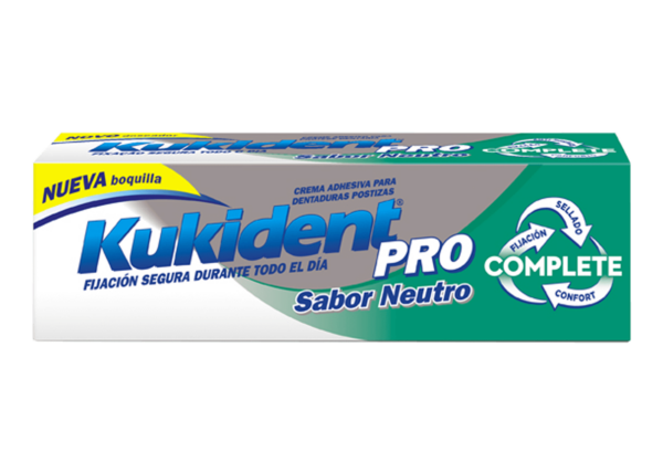 Kukident Pro Complete Neutral κρέμα προσκόλλησης οδοντοστοιχίες σωλήνας 47 g