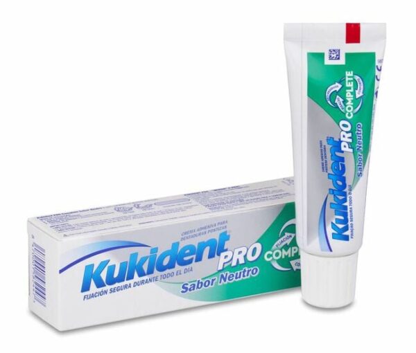 Kukident Pro kleefcrème tandprothese neutrale smaak tube 47 g