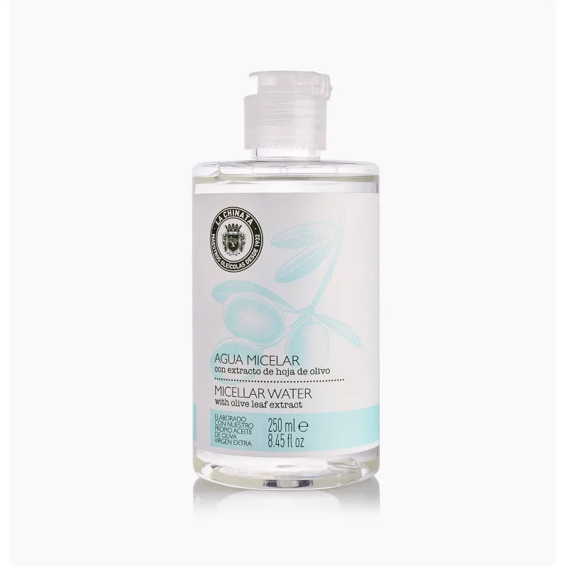La Chinata Agua Micelar con Hoja de Olivo, Limpieza Facial Suave 250 ml