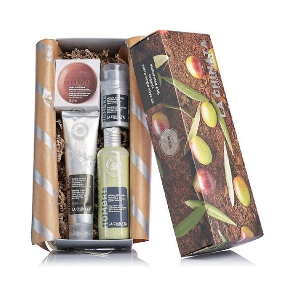 La Chinata kleines Geschenkpaket für Männer, Kosmetik-Set 4 Stück