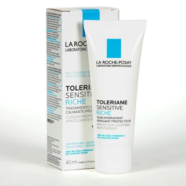 La Roche-Posay Toleriane Sensitive Rica crema facial hidratante piel sensible 40 ml