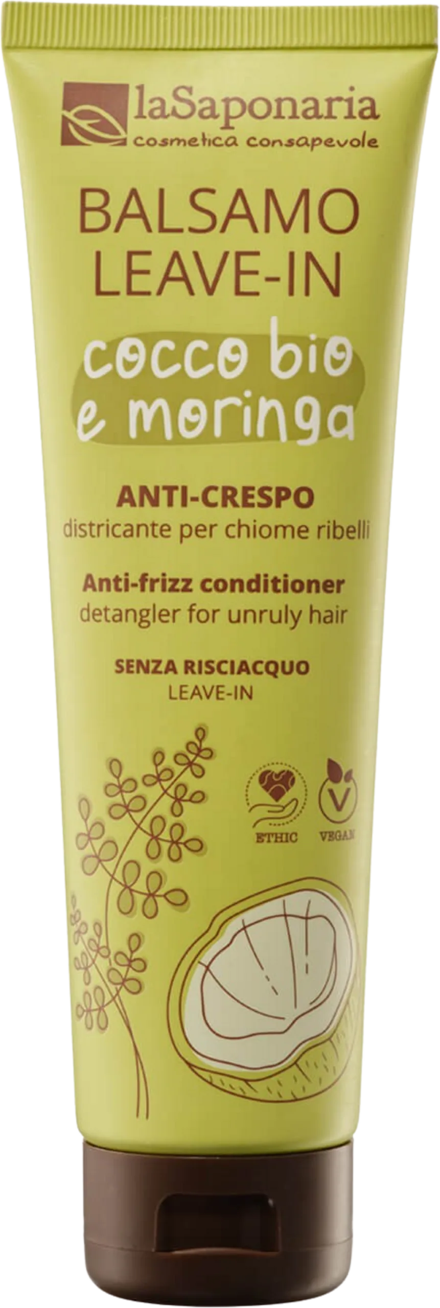 La Saponaria Acondicionador Leave-In Anti-Frizz sin Aclarado 150 ml