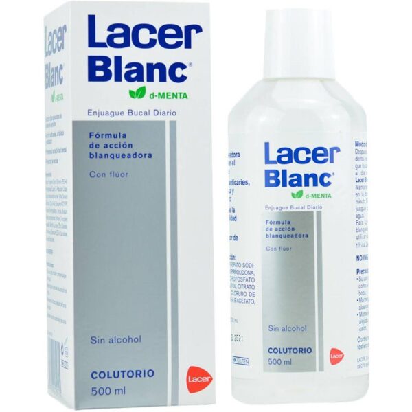 LacerBlanc Mundspülung aufhellend 500 ml Geschmack D-ME