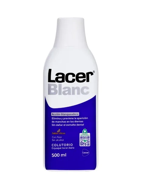 LacerBlanc Bain de bouche blanchissant D-Citrus 500 ml