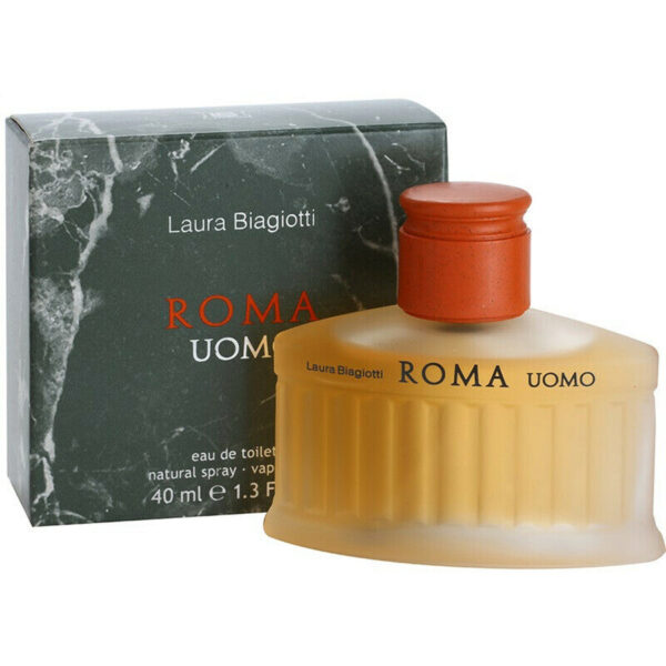 Laura Biagiotti Roma Uomo Eau de Toilette Spray para Hombre 40 ml