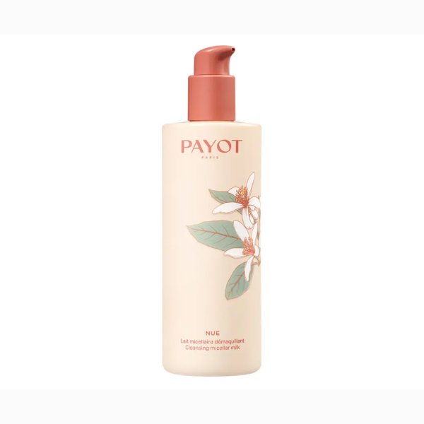 Payot Latte micellare struccante per il viso, consistenza cremosa, bottiglia 400 ml