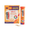 Leotron Vitamina C 36+18 compresse effervescenti, tripla azione con zinco e selenio