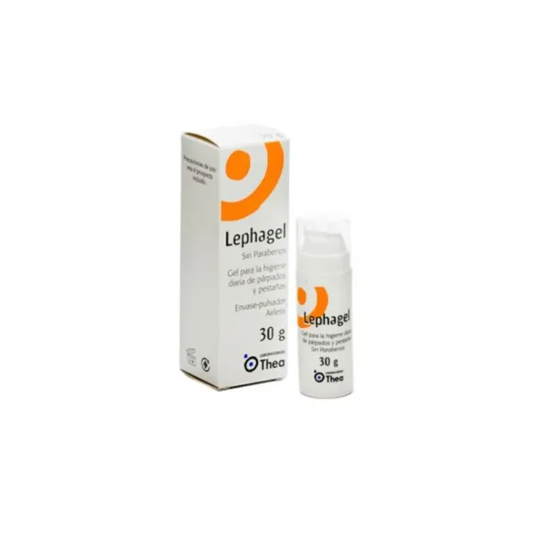 Lephagel gel oftálmico estéril higiene palpebral y periocular 30 g