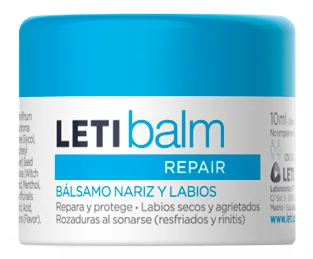 Letibalm Repair Lippenbalsam Nase und Lippen Glas 10 ml
