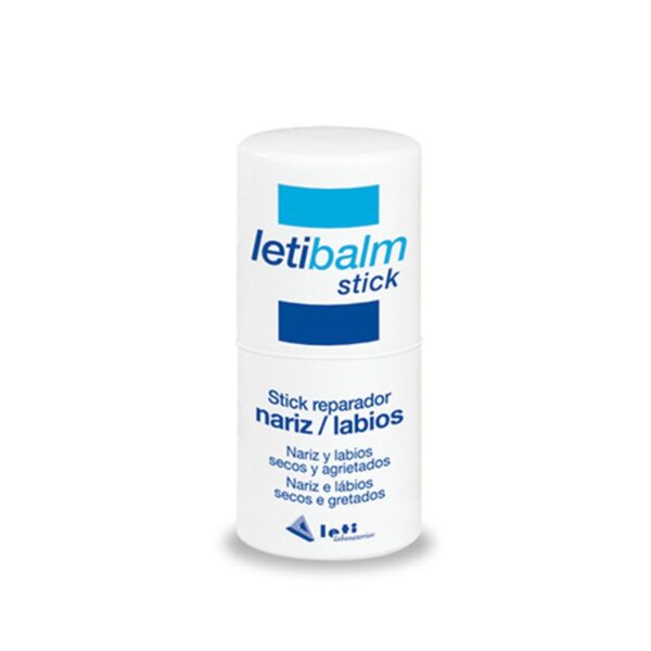 Letibalm Stick balsamo riparatore labbra e naso secchi screpolati 4 g