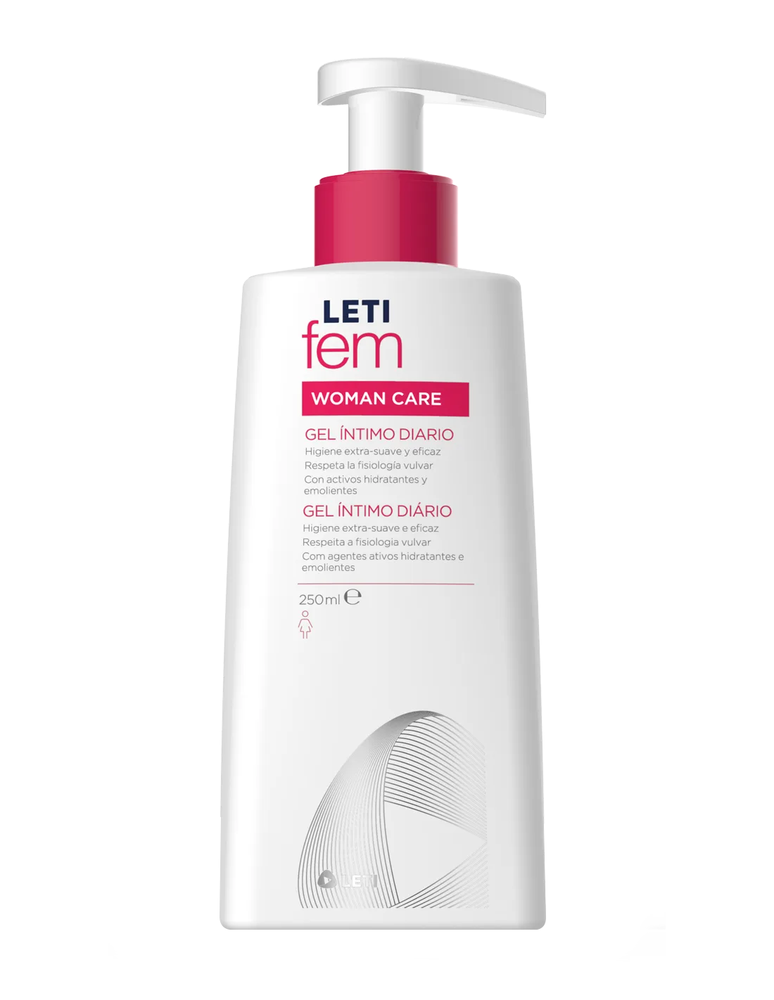 Letifem gel íntimo higiene diária mulher 250 ml