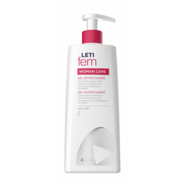 Confezione Letifem gel intimo femminile 500 ml + omaggio 250 ml