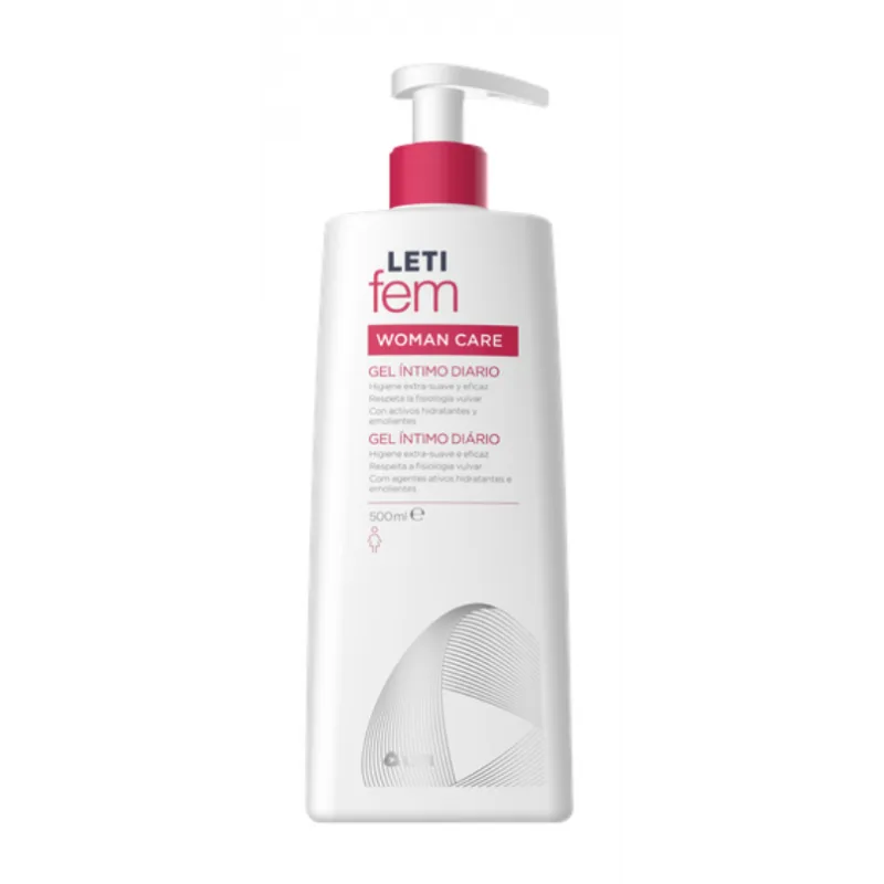 Letifem pack gel íntimo feminino 500 ml + brinde 250 ml