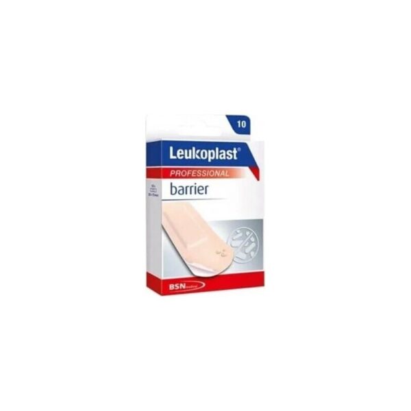 Leukoplast Barrier cerotti adesivi trasparenti 72×22 mm, confezione da 10 unità